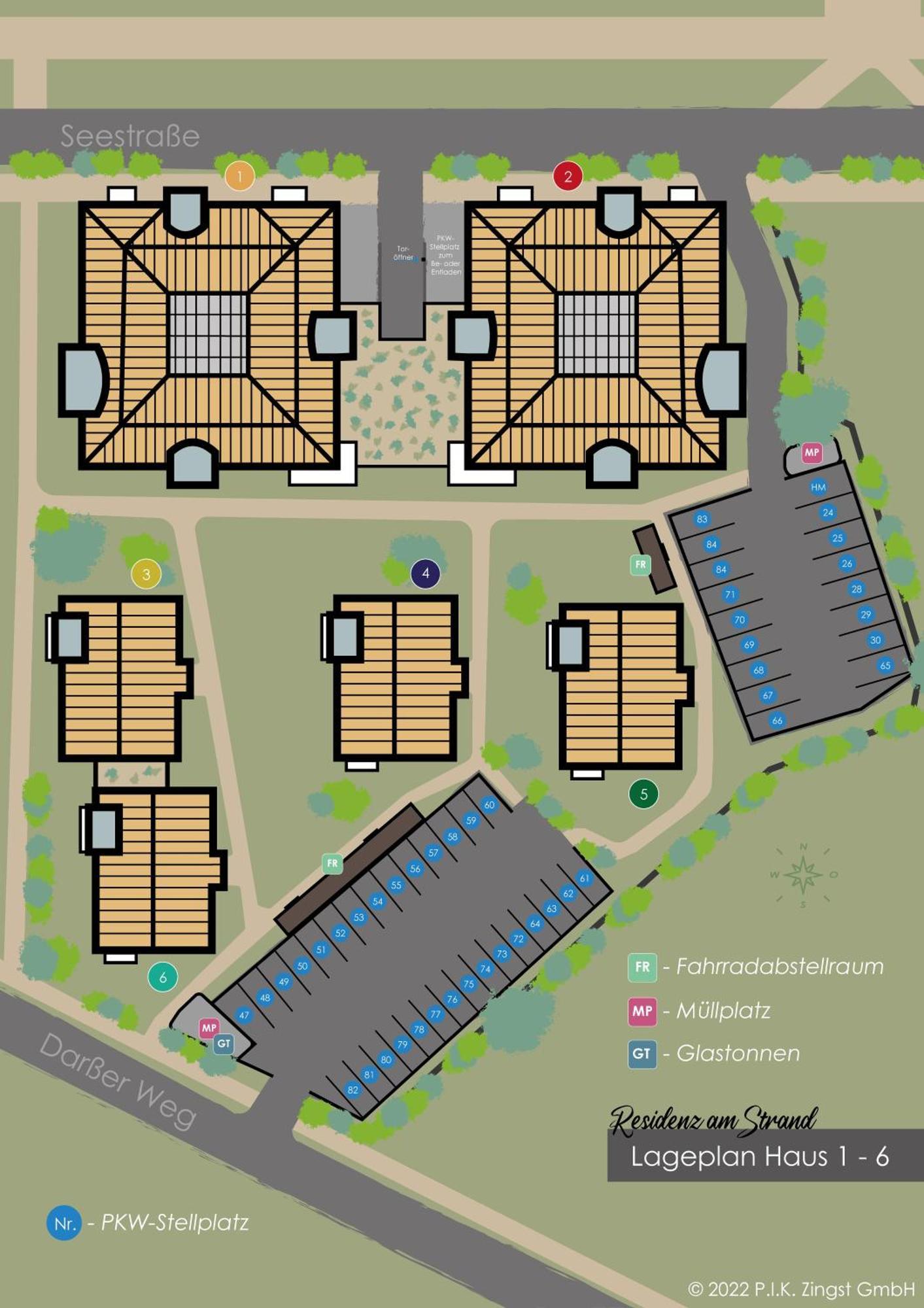 Residenz am Strand Wohnung 1-18 Ostseeheilbad Ostseeheilbad Zingst Exterior foto
